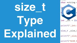 sizet Type  C Programming Tutorial [upl. by Bj]