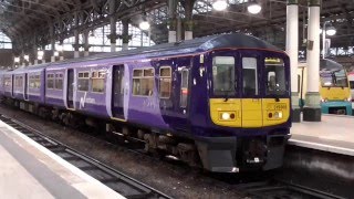 Northern Rail Class 319 Departing Manchester Piccadilly 21116 [upl. by Ehcram]