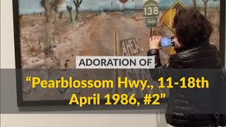 Adoration of David Hockneys quotPearblossom Hwy 1118th April 1986 2quot [upl. by Chauncey]