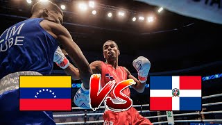 José Luis de los Santos 🇩🇴 vs Yoel Finol 🇻🇪 en Boxeo Juegos Panamericanos │Santiago 2023│ [upl. by Arty]