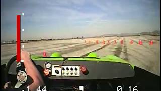 Jeff Kiesel SCCA autocross in car video Turbo Rotary Bugeye Sprite 3109 El Toro [upl. by Wolfram314]