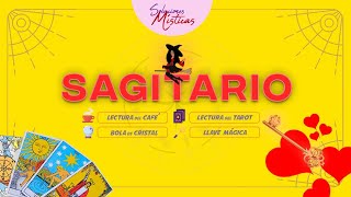 Sagitario ♐️ lectura del cafe ☕️ 🔮🎴🗝️se termina una maldición para que seas feliz [upl. by Ayaet794]