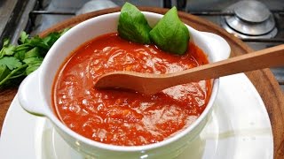 Salsa de tomate para pastas RECETA Exquisita [upl. by Banna]