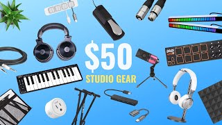 25 Gadgets under 50 for Music Studios 😮 [upl. by Arima]