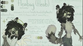 fleabag reference sheet speedpaint [upl. by Arihk441]