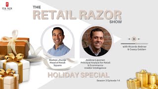 S3E14 Unwrapping 2023 Holiday Season Trends with Roshan Jhunja amp Andrew Lipsman  podcast [upl. by Lunseth606]