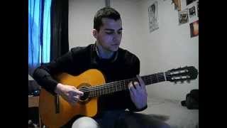 quotSi seulement je pouvais lui manquerquot de Calogéro Cover Guitare et chant [upl. by Groeg]