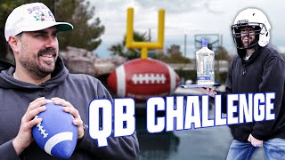 The Barstool QB Challenge [upl. by Nohsal59]