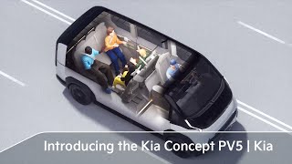 Introducing the Kia Concept PV5  Kia [upl. by Llerrem940]