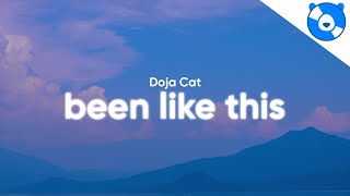 Doja Cat  Been Like This Clean  Lyrics [upl. by Rondi]