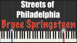 Bruce Springsteen  Streets of Philadelphia Philadelphia OST 1994  1 HOUR LOOP [upl. by Wilmette]