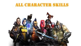 Borderlands 2 every character skill [upl. by Gaudet648]