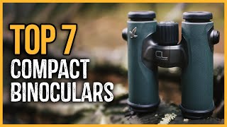 Best Compact Binoculars 2023  Top 7 Best Compact Binoculars On Amazon [upl. by Mccartan138]