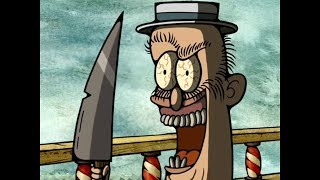 Flapjack  Doctor Barber Pulls Out a Knife [upl. by Lladnor634]