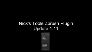 Nicks Tools New Features Update 15 [upl. by Wilser]