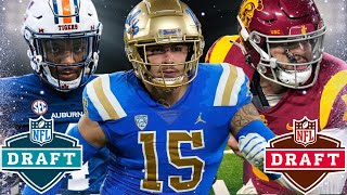 2024 NFL MOCK DRAFT  2 ROUNDS  ATLANTA TRADES UP FOR SOMEONE [upl. by Rosemare]