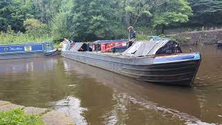 Alton the fuel coal and supply boat at Whaley Bridge [upl. by Reade]