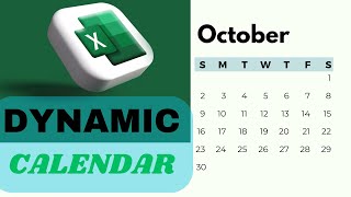 How to Create a Dynamic Calendar in Excel  224 Years Calendar Done for You [upl. by Edin]