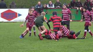 Cheshire U10s Rugby Festival  Wilmslow Wolves vs Wirral  7th April 2019 [upl. by Hadwyn]