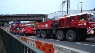 ALE Heavy Haulage Unipower  North London Electrical Transformer move [upl. by Mraz486]