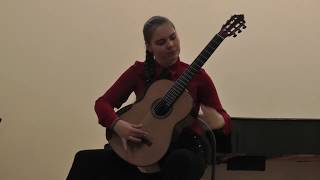 Leo Brouwer Sonata 1 [upl. by Kondon]