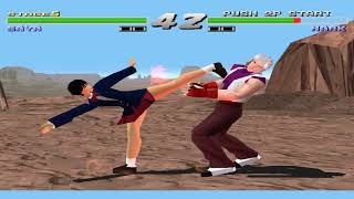 Kensei Sacred Fist PS1  Saya Extra Costume  Widescreen 169 [upl. by Artinad]