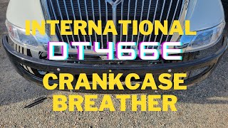 2006 International DT466E Crankcase Breather [upl. by Ohs]