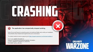 How to Fix Warzone Keeps Crashing on PC  Call of Duty Not Opening Problem [upl. by Assetal]