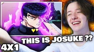 Meeting Josuke  JJBA Part 4 Episode 1 Reaction [upl. by Lada]