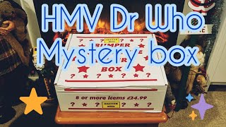 HMV Dr Who Mystery box unboxing for christmas [upl. by Tnerual]