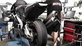 1999 Aprilia RSVSP Cosworth Engine Dyno [upl. by Hodges]