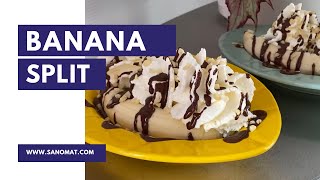 Banana Split Love  EuroCream 6 L sanomat whippingcreammaschine schlagsahneautomat [upl. by Linder]