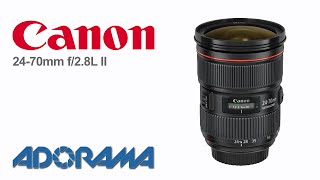 Canon EF 2470mm f28L II Product Overview with Marcin Lewandowski [upl. by Wanda]