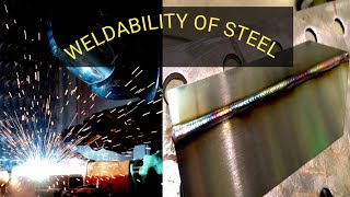 Weldability Of Steel Types [upl. by Cassaundra]