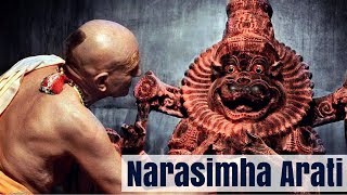 Sri Narasimha Arati শ্রী নৃসিংহ আরতি by HG Maha Nitai Das [upl. by Hock]