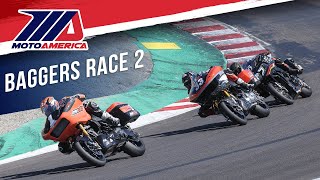 Mission King of the Baggers Race 2 at Laguna Seca 2024  FULL RACE  MotoAmerica [upl. by Torr]