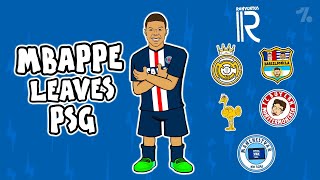 Which club would Mbappe LEAVE PSG for ► Onefootball x 442oons [upl. by Waddle940]