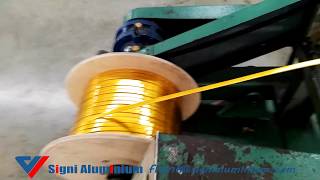 Polyimide Film InsulatedCovered Aluminum Magnet Wire [upl. by Sweatt]