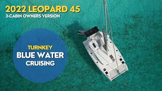 2022 Leopard 45 Catamaran Walkthrough FOR SALE [upl. by Lizzy777]