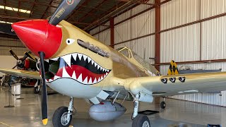 P40 Kittyhawk with a unique history [upl. by Hueston]