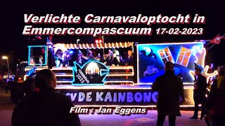 Verlichte Carnavaloptocht in Emmercompascuum 17 02 2023 [upl. by Ferdinand]