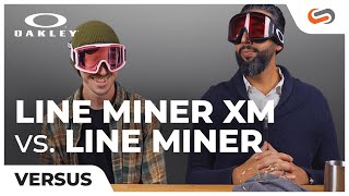 Oakley Line Miner VS Line Miner XM  SportRx [upl. by Ahtnicaj]