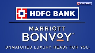 Marriott Bonvoy® HDFC Bank Credit Card [upl. by Wong69]