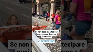 🇮🇹 Aktivisti FondoRiparazione blockieren Marathon letztegeneration [upl. by Autumn]