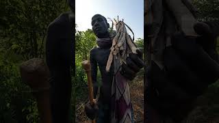 Mursi Tribe DONGA Stick FIGHTERS Ethiopia Shorts africa [upl. by Lilac]