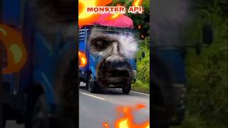 Truk diserang monster api short hororkomedi [upl. by Oderfigis]