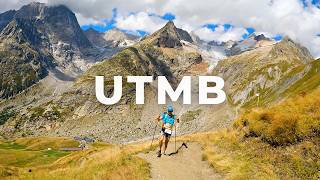 Racing the Ultra Trail du Mont Blanc  UTMB 2022 [upl. by Channa]