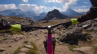 Zermatt MTB  Gornergrat to Riffelberg Full Run  Norco Shore [upl. by Koball]