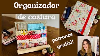 Organizador de costura Tutorial Gratuito 218 [upl. by Datha149]