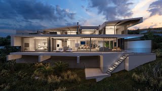 Arté Architects  ONE7979  Pinnacle Point Golf Estate  South Africa  Lumion 2023 [upl. by Cerell]